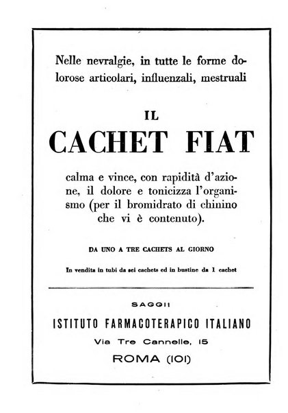 Le forze sanitarie organo ufficiale del Sindacato nazionale fascista dei medici e degli ordini dei medici