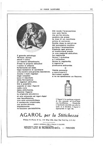 Le forze sanitarie organo ufficiale del Sindacato nazionale fascista dei medici e degli ordini dei medici