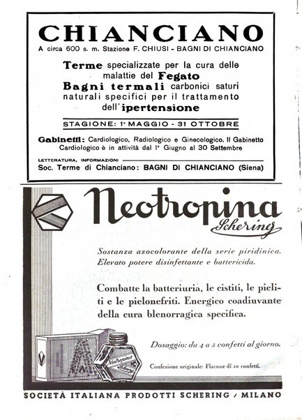 Le forze sanitarie organo ufficiale del Sindacato nazionale fascista dei medici e degli ordini dei medici