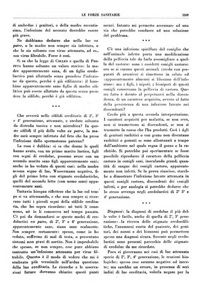 Le forze sanitarie organo ufficiale del Sindacato nazionale fascista dei medici e degli ordini dei medici