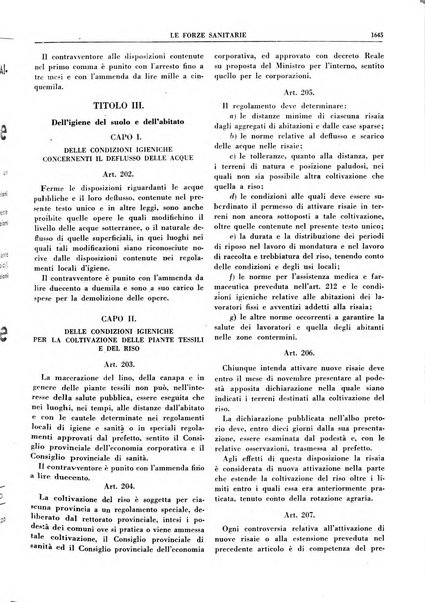 Le forze sanitarie organo ufficiale del Sindacato nazionale fascista dei medici e degli ordini dei medici