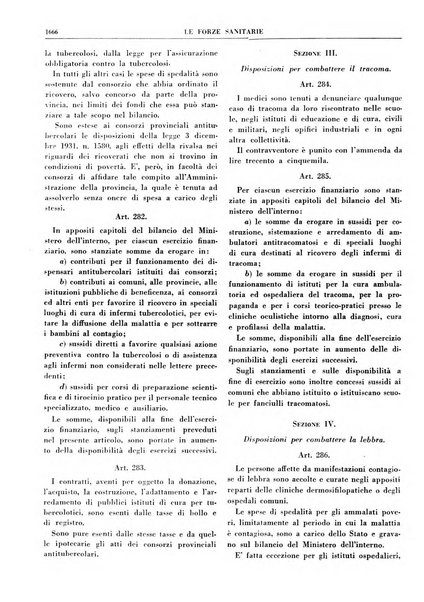 Le forze sanitarie organo ufficiale del Sindacato nazionale fascista dei medici e degli ordini dei medici