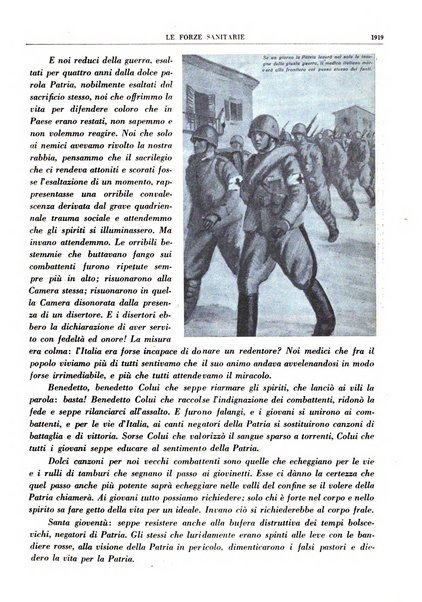 Le forze sanitarie organo ufficiale del Sindacato nazionale fascista dei medici e degli ordini dei medici