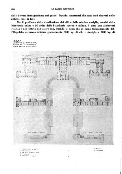 Le forze sanitarie organo ufficiale del Sindacato nazionale fascista dei medici e degli ordini dei medici