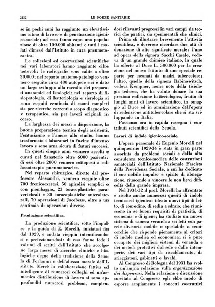 Le forze sanitarie organo ufficiale del Sindacato nazionale fascista dei medici e degli ordini dei medici