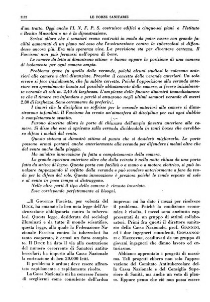 Le forze sanitarie organo ufficiale del Sindacato nazionale fascista dei medici e degli ordini dei medici