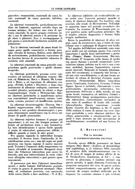 Le forze sanitarie organo ufficiale del Sindacato nazionale fascista dei medici e degli ordini dei medici