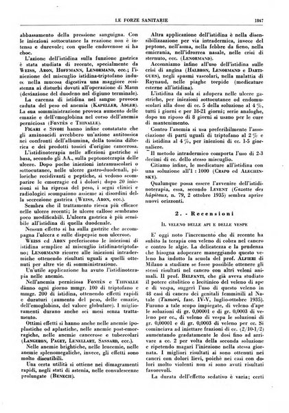 Le forze sanitarie organo ufficiale del Sindacato nazionale fascista dei medici e degli ordini dei medici