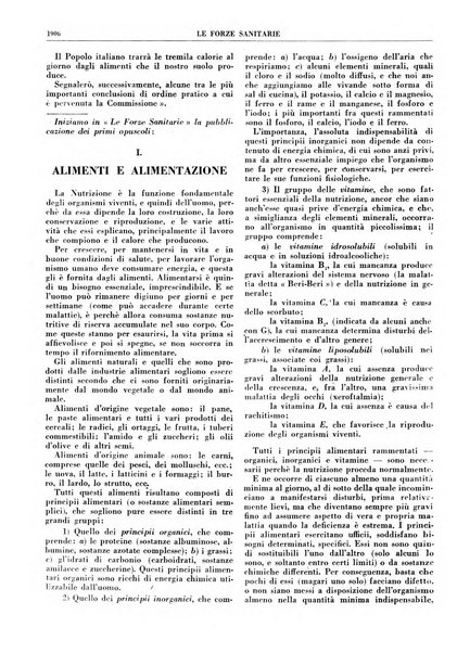 Le forze sanitarie organo ufficiale del Sindacato nazionale fascista dei medici e degli ordini dei medici