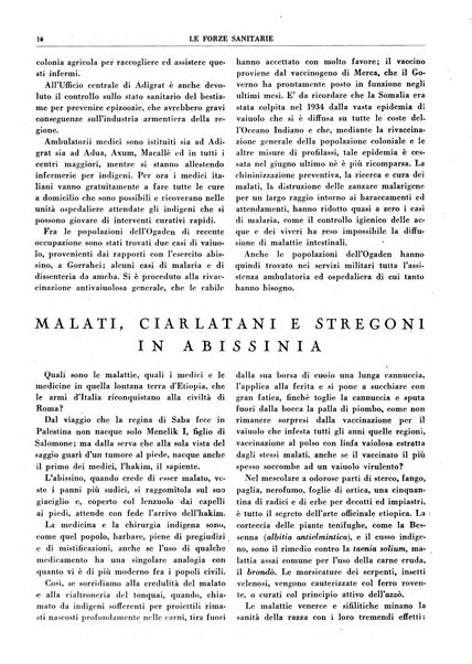 Le forze sanitarie organo ufficiale del Sindacato nazionale fascista dei medici e degli ordini dei medici