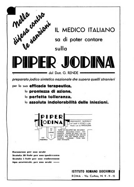 Le forze sanitarie organo ufficiale del Sindacato nazionale fascista dei medici e degli ordini dei medici