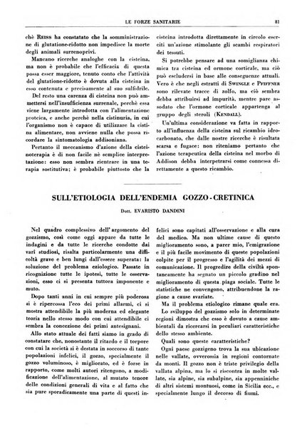 Le forze sanitarie organo ufficiale del Sindacato nazionale fascista dei medici e degli ordini dei medici