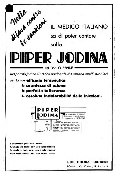 Le forze sanitarie organo ufficiale del Sindacato nazionale fascista dei medici e degli ordini dei medici