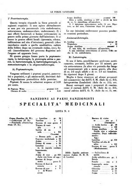 Le forze sanitarie organo ufficiale del Sindacato nazionale fascista dei medici e degli ordini dei medici