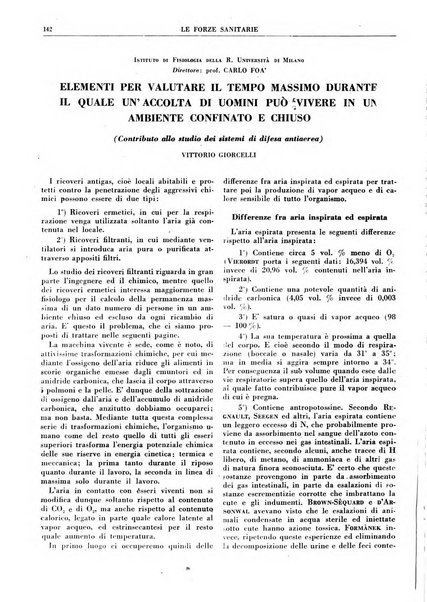 Le forze sanitarie organo ufficiale del Sindacato nazionale fascista dei medici e degli ordini dei medici