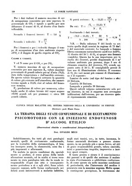 Le forze sanitarie organo ufficiale del Sindacato nazionale fascista dei medici e degli ordini dei medici