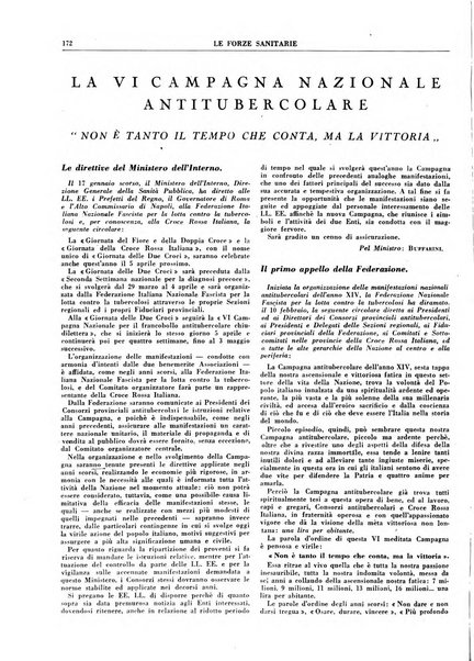 Le forze sanitarie organo ufficiale del Sindacato nazionale fascista dei medici e degli ordini dei medici