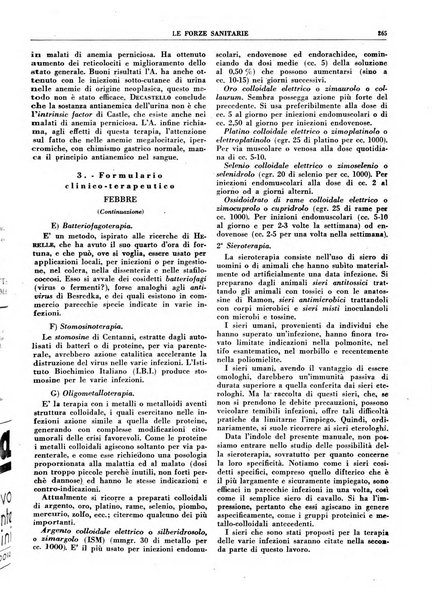 Le forze sanitarie organo ufficiale del Sindacato nazionale fascista dei medici e degli ordini dei medici