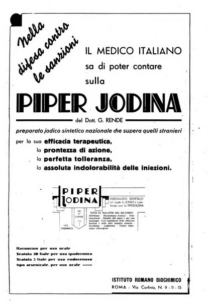 Le forze sanitarie organo ufficiale del Sindacato nazionale fascista dei medici e degli ordini dei medici