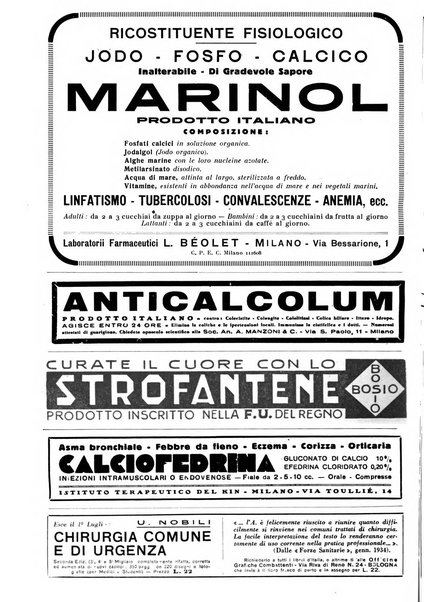 Le forze sanitarie organo ufficiale del Sindacato nazionale fascista dei medici e degli ordini dei medici