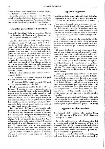 Le forze sanitarie organo ufficiale del Sindacato nazionale fascista dei medici e degli ordini dei medici