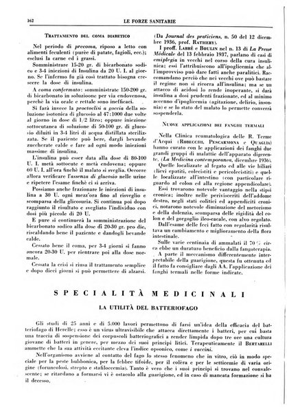 Le forze sanitarie organo ufficiale del Sindacato nazionale fascista dei medici e degli ordini dei medici