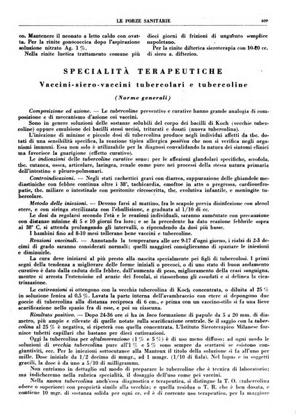 Le forze sanitarie organo ufficiale del Sindacato nazionale fascista dei medici e degli ordini dei medici