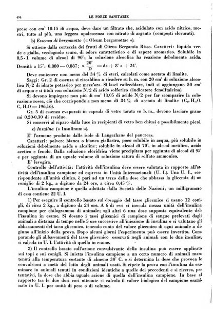 Le forze sanitarie organo ufficiale del Sindacato nazionale fascista dei medici e degli ordini dei medici