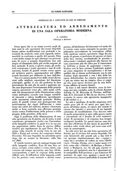 Le forze sanitarie organo ufficiale del Sindacato nazionale fascista dei medici e degli ordini dei medici