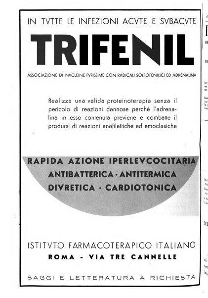 Le forze sanitarie organo ufficiale del Sindacato nazionale fascista dei medici e degli ordini dei medici