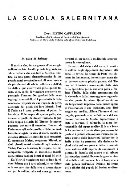 Le forze sanitarie organo ufficiale del Sindacato nazionale fascista dei medici e degli ordini dei medici