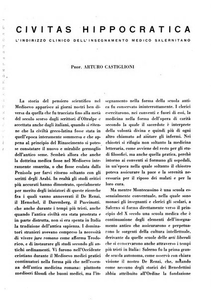 Le forze sanitarie organo ufficiale del Sindacato nazionale fascista dei medici e degli ordini dei medici