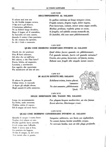 Le forze sanitarie organo ufficiale del Sindacato nazionale fascista dei medici e degli ordini dei medici