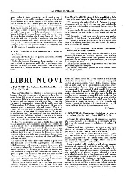 Le forze sanitarie organo ufficiale del Sindacato nazionale fascista dei medici e degli ordini dei medici