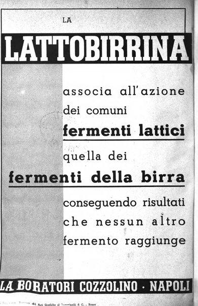 Le forze sanitarie organo ufficiale del Sindacato nazionale fascista dei medici e degli ordini dei medici