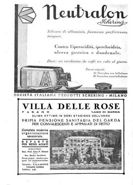 Le forze sanitarie organo ufficiale del Sindacato nazionale fascista dei medici e degli ordini dei medici