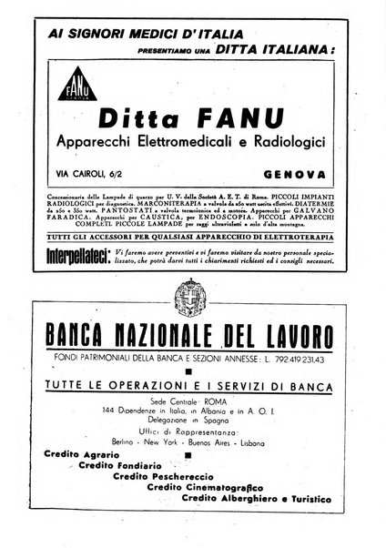 Le forze sanitarie organo ufficiale del Sindacato nazionale fascista dei medici e degli ordini dei medici