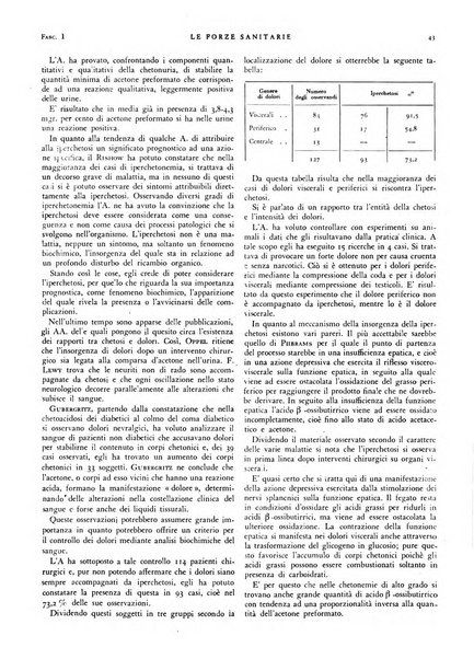 Le forze sanitarie organo ufficiale del Sindacato nazionale fascista dei medici e degli ordini dei medici