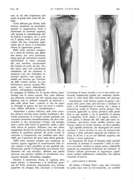 Le forze sanitarie organo ufficiale del Sindacato nazionale fascista dei medici e degli ordini dei medici