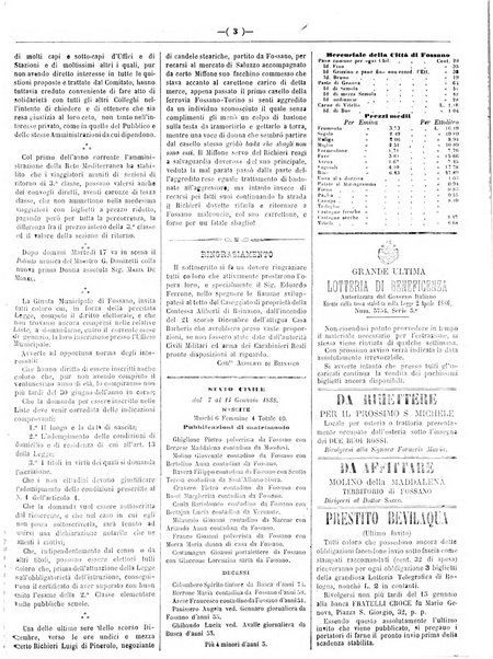 Il fossanese settimanale degli interessi locali e regionali
