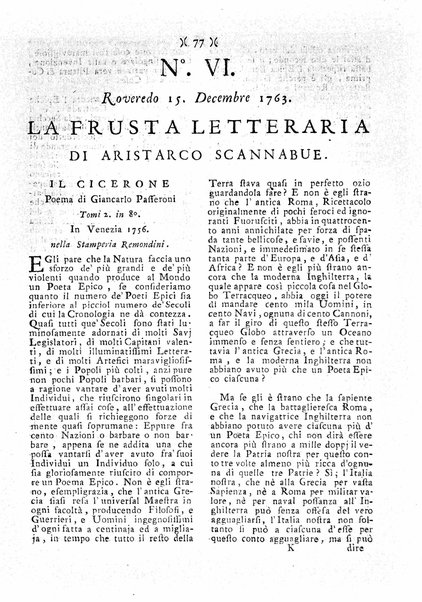 La frusta letteraria di Aristarco Scannabue