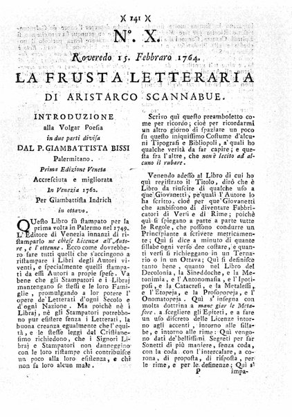 La frusta letteraria di Aristarco Scannabue