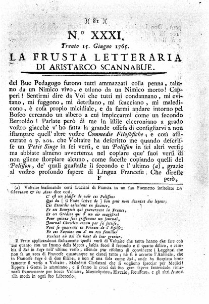 La frusta letteraria di Aristarco Scannabue