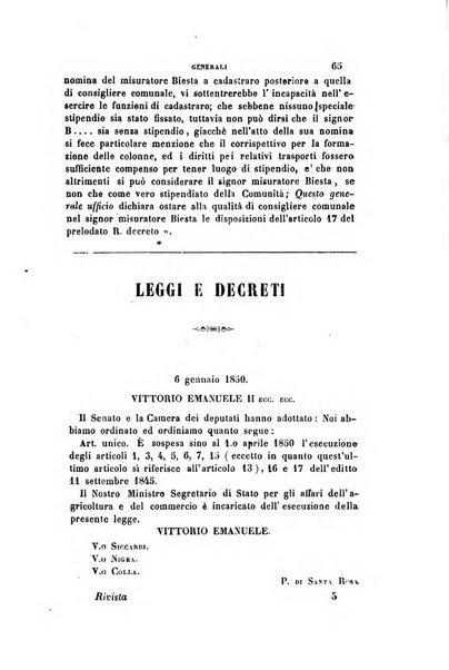 Rivista amministrativa del Regno ossia raccolta degli atti delle amministrazioni centrali, divisionali e provinciali dei comuni e degli istituti di beneficenza