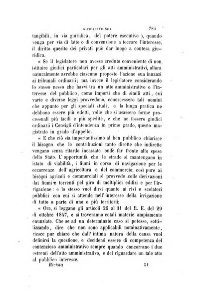 Rivista amministrativa del Regno ossia raccolta degli atti delle amministrazioni centrali, divisionali e provinciali dei comuni e degli istituti di beneficenza