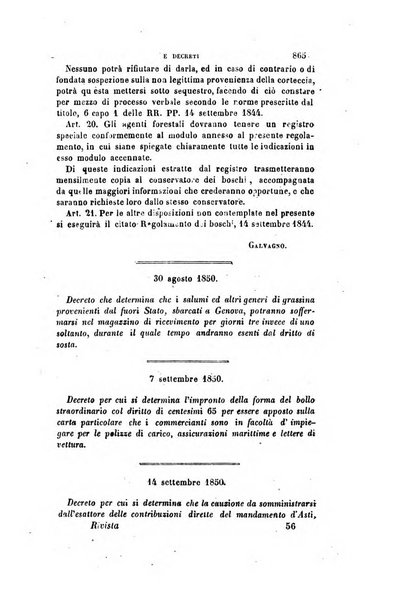 Rivista amministrativa del Regno ossia raccolta degli atti delle amministrazioni centrali, divisionali e provinciali dei comuni e degli istituti di beneficenza