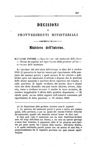 Rivista amministrativa del Regno ossia raccolta degli atti delle amministrazioni centrali, divisionali e provinciali dei comuni e degli istituti di beneficenza