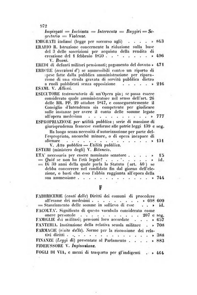 Rivista amministrativa del Regno ossia raccolta degli atti delle amministrazioni centrali, divisionali e provinciali dei comuni e degli istituti di beneficenza