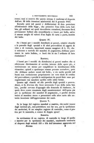 Rivista amministrativa del Regno ossia raccolta degli atti delle amministrazioni centrali, divisionali e provinciali dei comuni e degli istituti di beneficenza