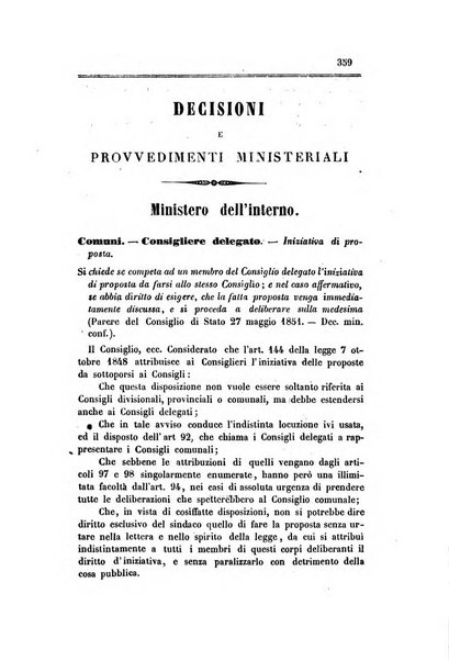 Rivista amministrativa del Regno ossia raccolta degli atti delle amministrazioni centrali, divisionali e provinciali dei comuni e degli istituti di beneficenza